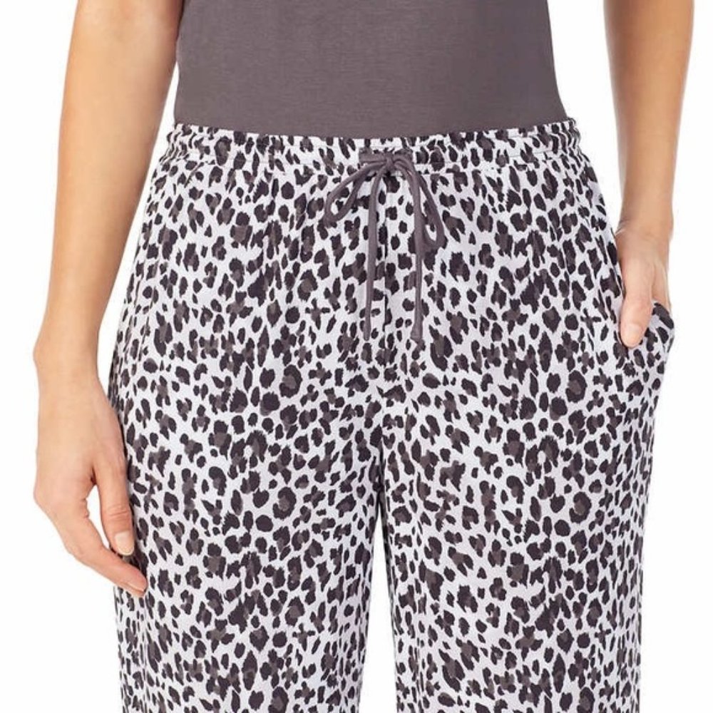 Carole Hochman Midnight Women's Short Sleeve 2-Piece Soft Pajama Set - Picture 4 of 9